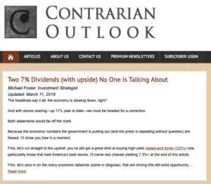 Contrarian Income Report